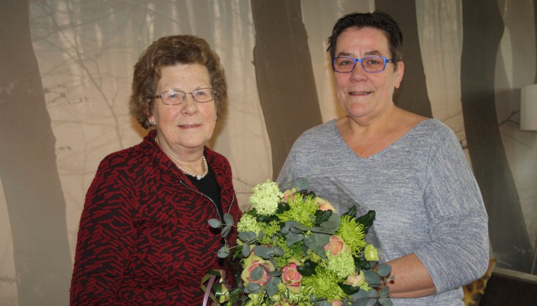 Bloemen voor Willy Noorderink-Heimgartner