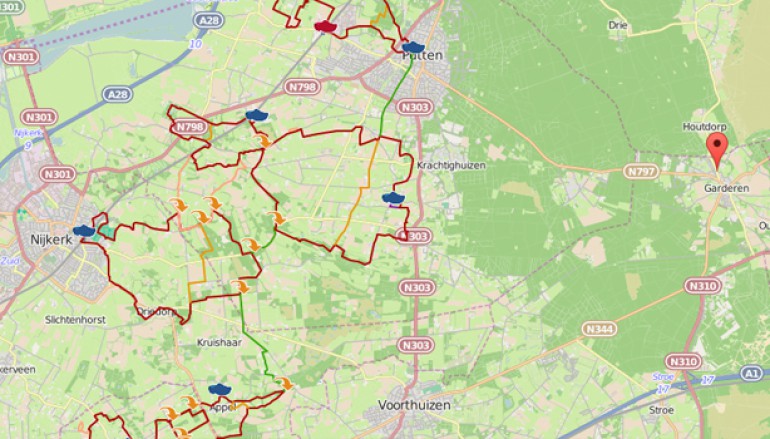 Klompenpaden in omgeving Barneveld