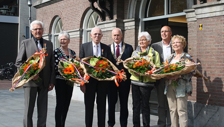 Koninklijke onderscheiding voor Teus Burger