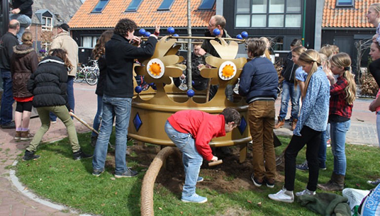Nieuwe koningsboom voor Garderen