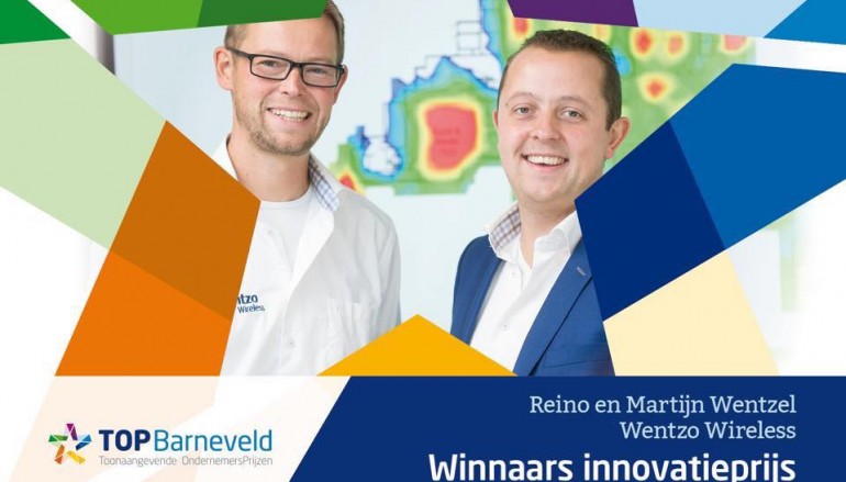 Wentzo Wireless wint innovatieprijs TOP Barneveld