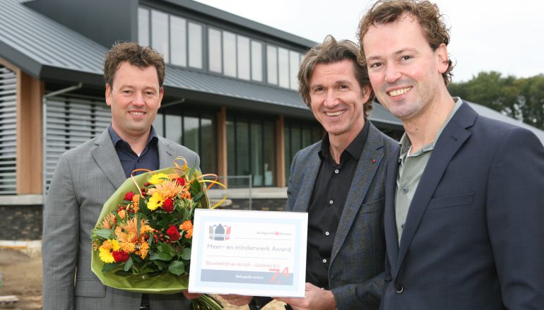 Bouwbedrijf Van de Kolk wint SKB Award 2018